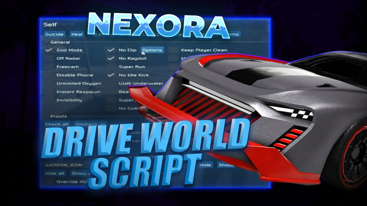 ROBLOX | Drive World Script